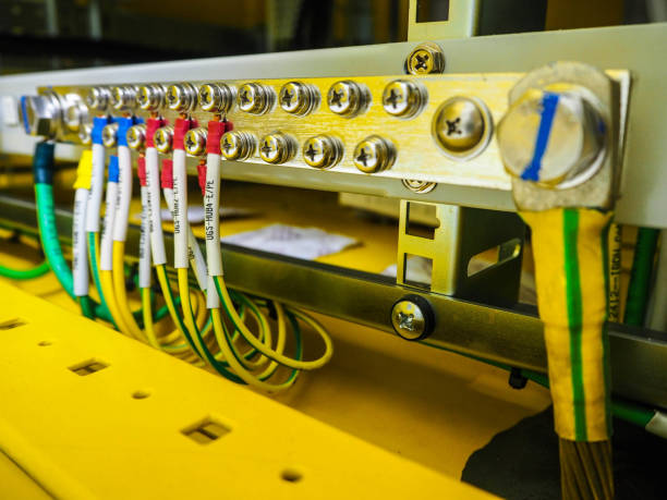 istock Ground of control systems in power plant. 1139589053