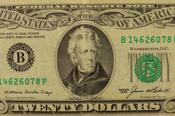istock Macro shot of twenty dollar bill 1139593323