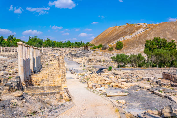 istock Beit Shean roman ruins in Israel 1139594981