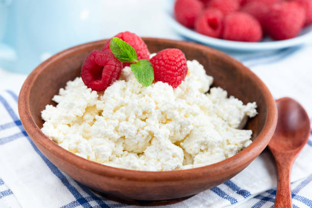 istock Tvorog or cottage cheese or curd cheese 1139597633