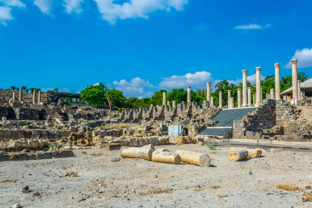 istock Beit Shean roman ruins in Israel 1139597778