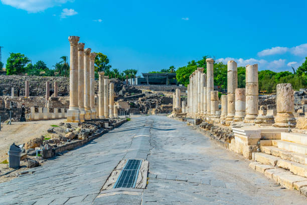 istock Beit Shean roman ruins in Israel 1139597798