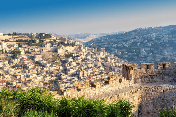 ciudad vieja de jerusalén. israel - jerusalem fotografías e imágenes de stock