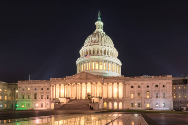 istock United States Capitol at night 1139599289
