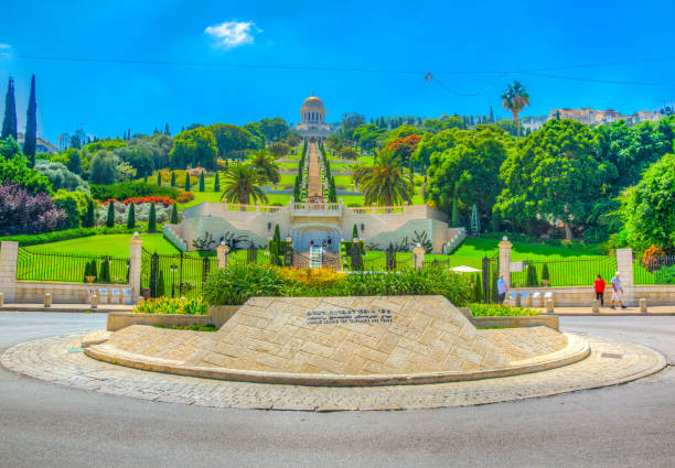istock Beautiful Bahai gardens in Haifa, Israel 1139602741