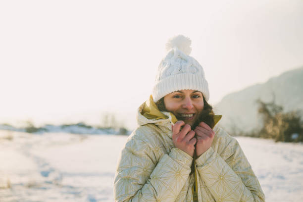 istock Winter young woman portrait. 1139602859