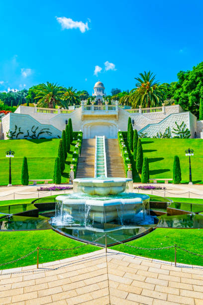 istock Beautiful Bahai gardens in Haifa, Israel 1139603650