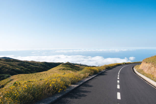 istock Mountain Road In Madeira Island 1139605645