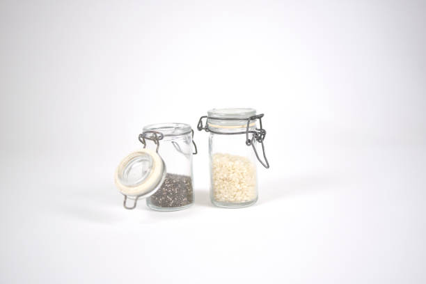 istock Seeds and grains jars 1139606606