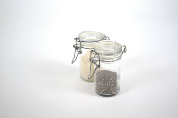 istock Seeds and grains jars 1139606614