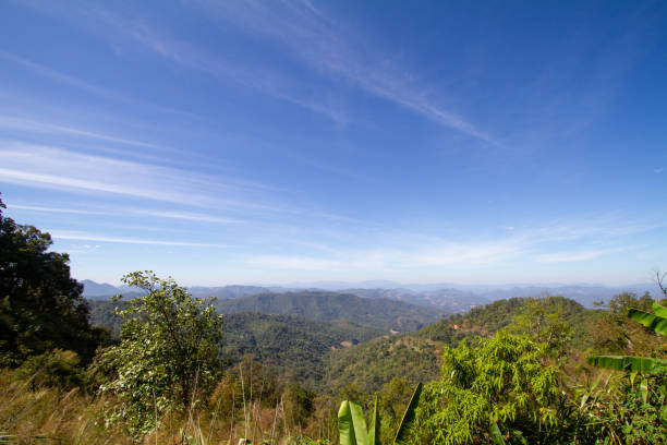 istock landscape view mountain and blue sky 1139606892