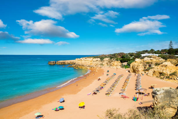 istock Portuguese coast on the Algarve side 1139607608