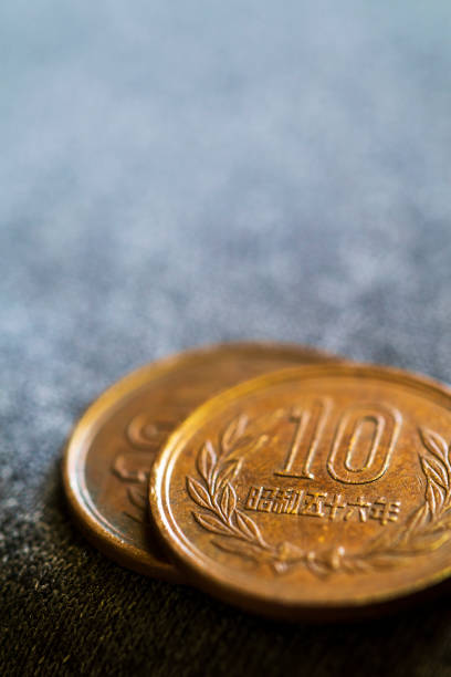 istock Japanese ten Yen corner 1139608080