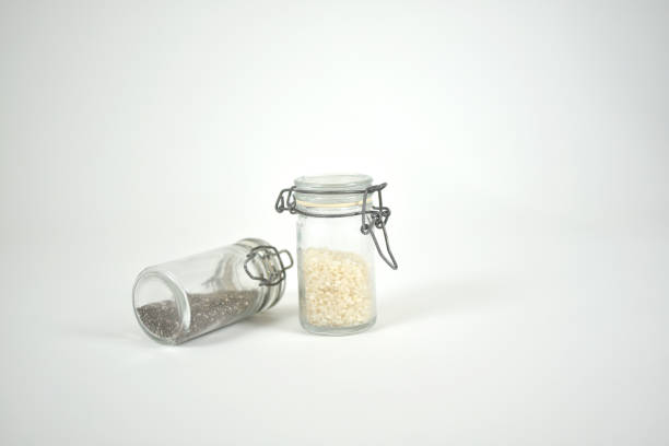 istock Seeds and grains jars 1139611579
