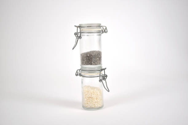 istock Seeds and grains jars 1139612836