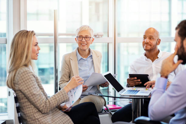 istock Business is built on successful business collaboration 1139620922