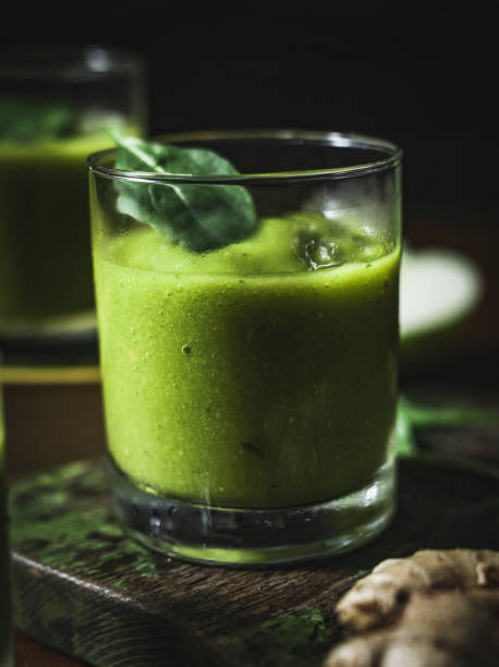 istock Vegan vegetable and ginger smoothie 1139621791