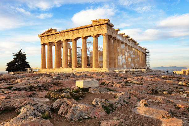istock Athens - Parthenon on the Acropolis at sunrise in Greece 1139623622