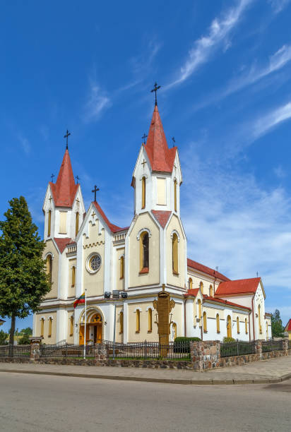 istock Church in Svencionys, Lithuania 1139626363