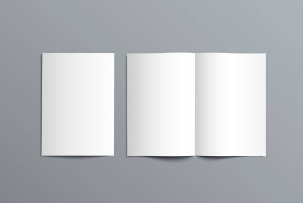 istock Vector mockup bi-fold catalog for the presentation of the design. 1139628744