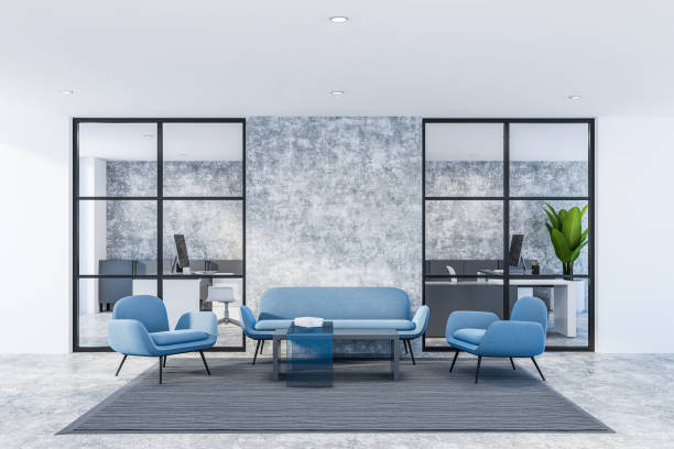 istock White and concrete office waiting room 1139630250