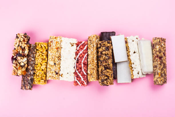 istock Homemade granola cereal bars 1139630293