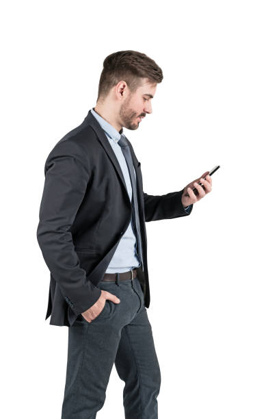 istock Businessman looking at smartphone 1139630410