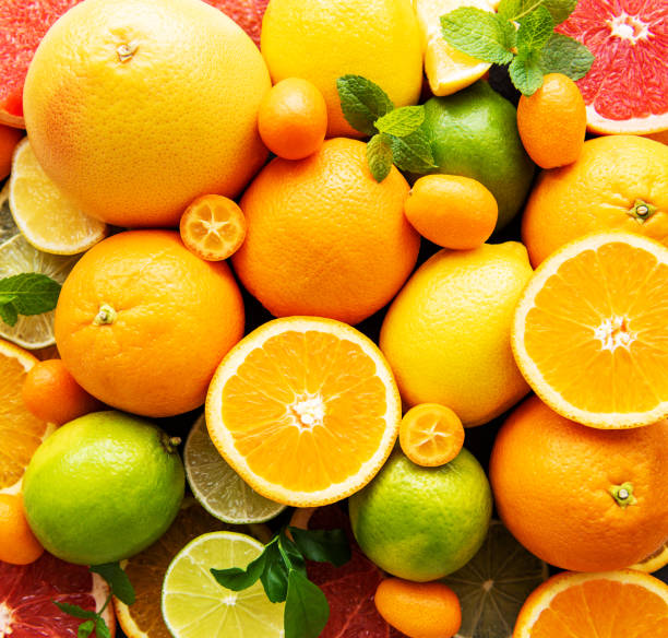 istock Fresh citrus fruits 1139637868