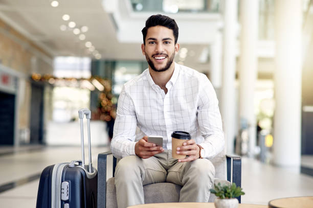 istock He's ready to go on his flight 1139640494