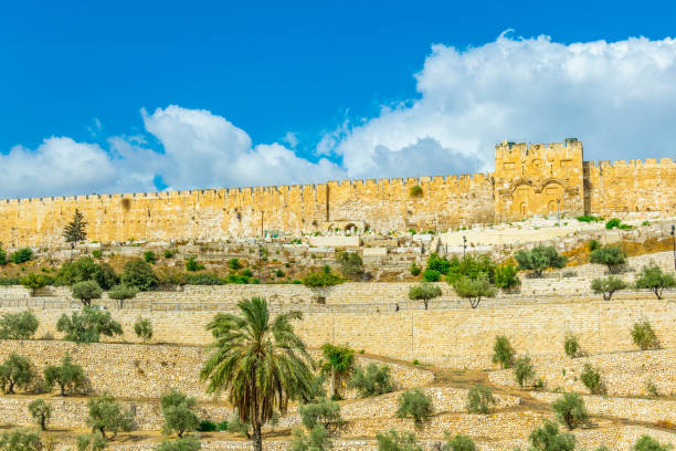 istock Fortification of Jerusalem, Israel 1139642781