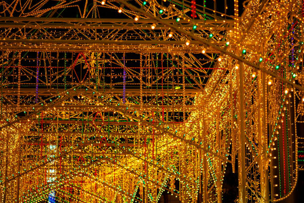 istock Illumination decorated with lots of light bulbs 1139649224