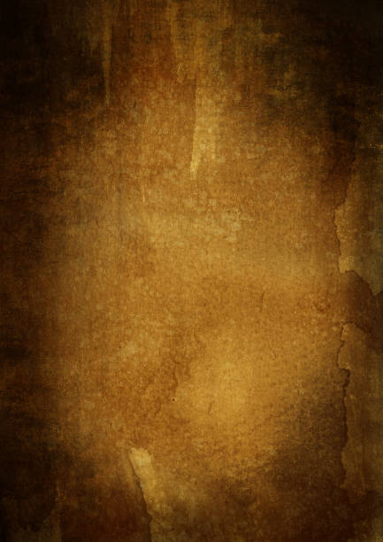 Grunge dark parchment paper texture