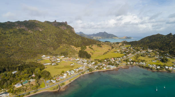 istock Panoramic view of Whangarei Heads. 1139665985