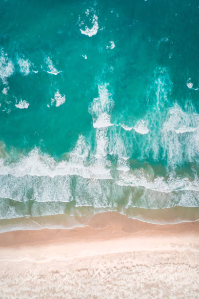 istock Aerial view of beach background. 1139666102