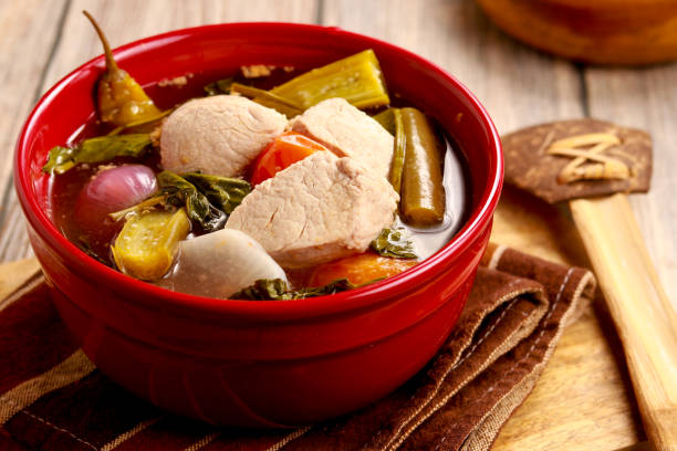 istock Pork Stewed in Tamarind Broth. Sinigang na Baboy from Philippines. 1139667618