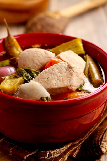 istock Pork Stewed in Tamarind Broth. Sinigang na Baboy from Philippines. 1139667620