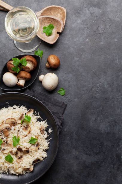 istock Delicious mushrooms risotto 1139672823