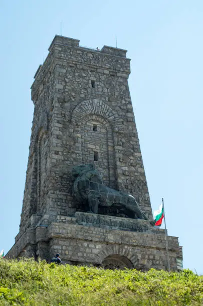 Photo of Monument to Freedom Shipka - Shipka, Gabrovo, Bulgaria. The Shipka Memorial is situated on the peak of Shipka in the Balkan Mountains near Gabrovo, Bulgaria.