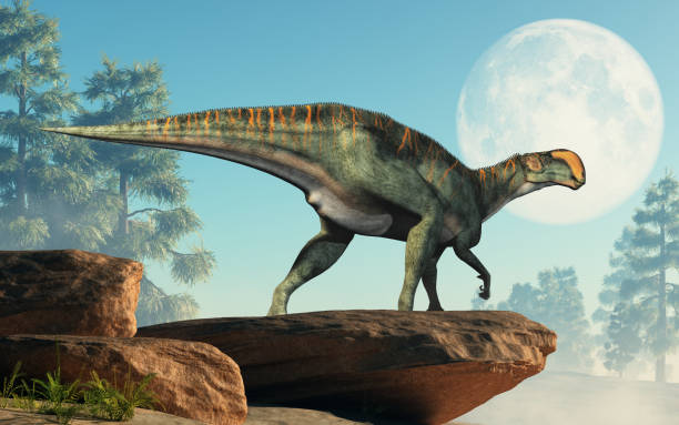 istock Altirhinus and the Full Moon 1139679265