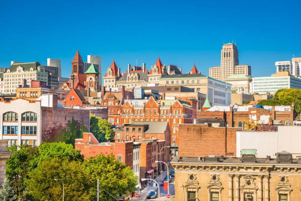 istock Albany, New York, USA Cityscape 1139680002