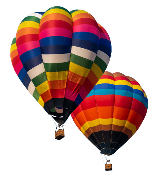 istock Hot air balloon isolated on white background. 1139682909