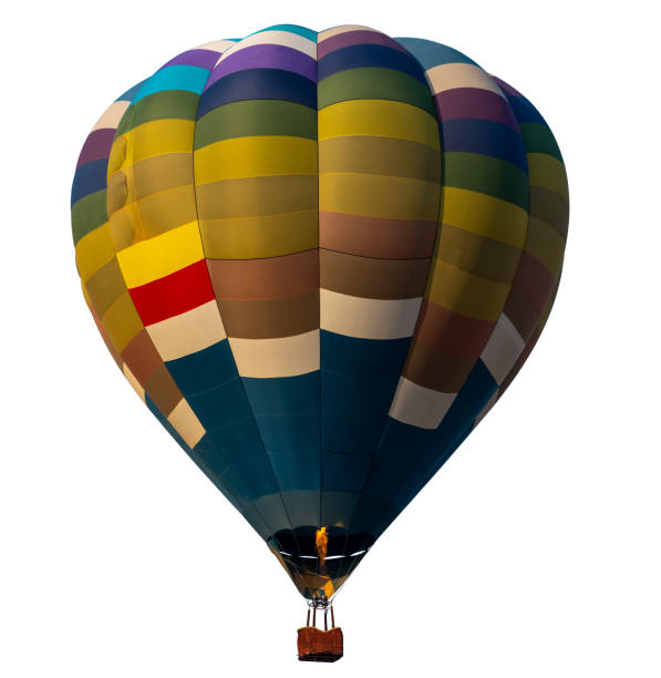 istock Hot air balloon isolated on white background. 1139683423
