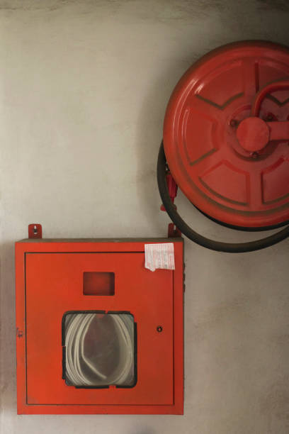 istock Fire fighting system for building, close-up, Maharshtra, India. 1139685833