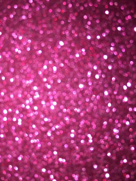 istock Christmas abstract pink white bokeh blur background 1139686741
