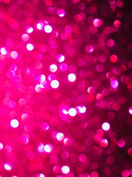 istock Pink red Christmas defocused light background 1139687163