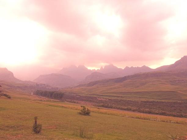 istock Cloudy sky over the Drakensberg 1139687225