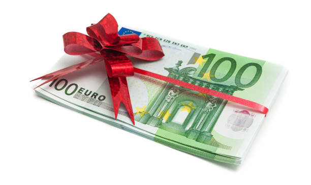 istock euro currency bills with red bow ribbon isolated 1139694647