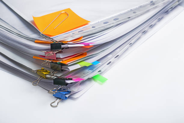 istock Pile various documents. Business and finance concepts background 1139695062