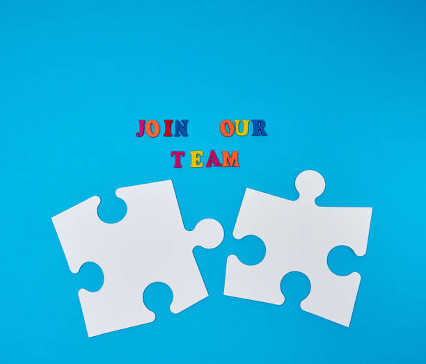 istock paper blank white puzzle on a blue background 1139697809