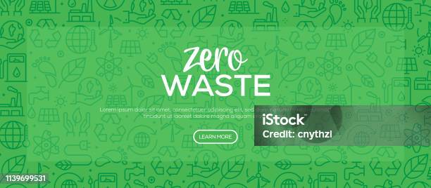 Zero Waste Pattern Design Stock Illustration - Download Image Now - Environmental Conservation, Sustainable Lifestyle, Zero Waste